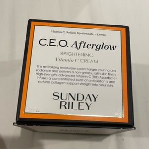 Sunday Riley CEO Afterglow Vitamin C Cream